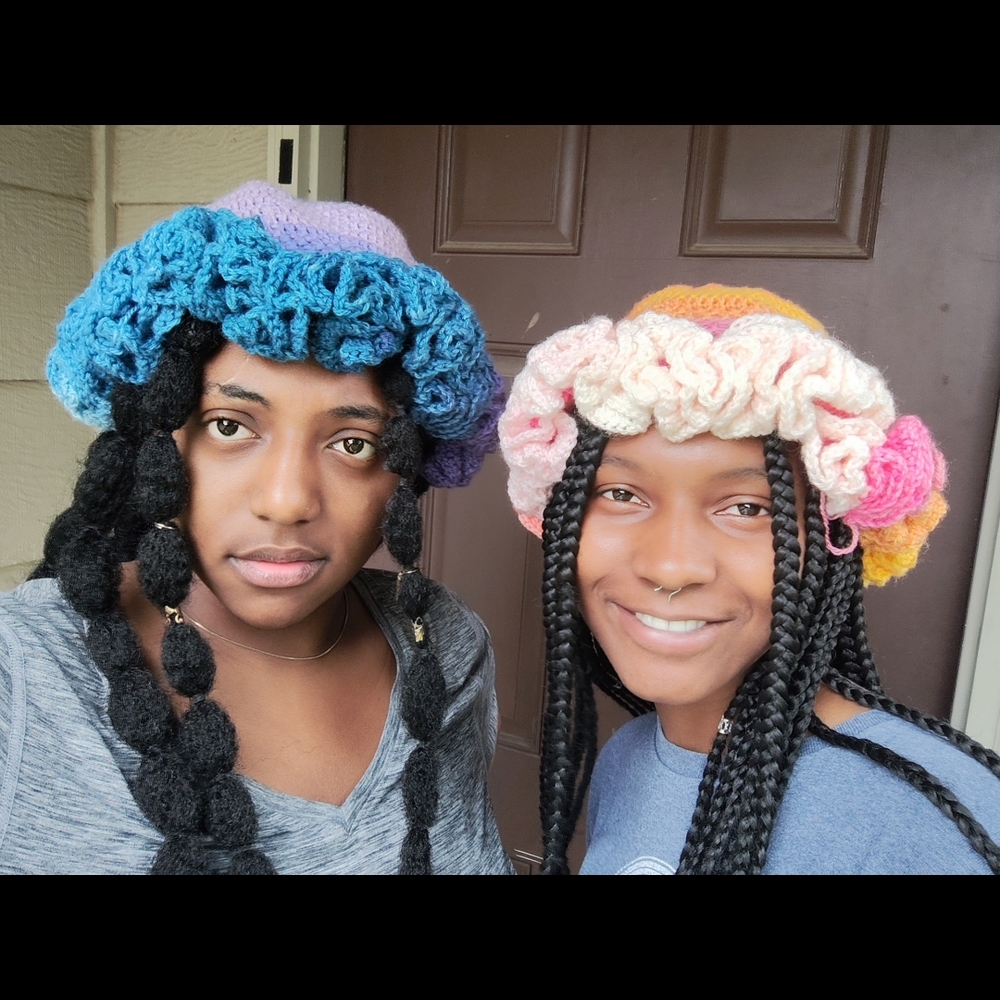 Sunset Crochet Hat